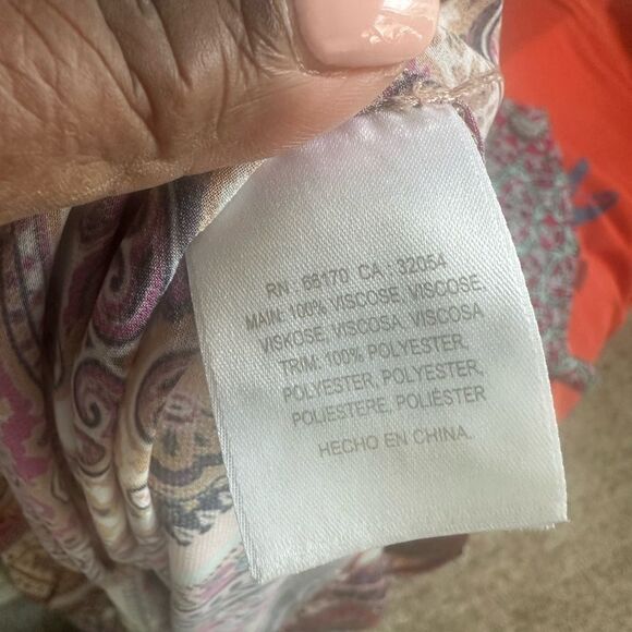 Anthropologie Kachel Travi Printed Maxi Dress S - Picture 7 of 7